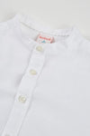 Camisa Lino Manga Larga Blanco De Niño -Bci Boboli T12M M863030 BOBOLI