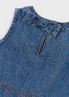 Blusa Top Denim Fluido Oscuro Niña Mayoral M3030 MAYORAL