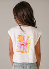 Blusa S/M Grafica Blanco Junior Niña Mayoral M6014 MAYORAL