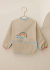 Babero Con Mangas Almendra Bebe Mayoral M9065 MAYORAL