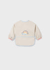 Babero Con Mangas Almendra Bebe Mayoral M9065 MAYORAL