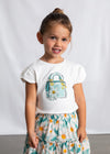 Blusa M/C Crd-Lago Niña Mayoral M3002 MAYORAL