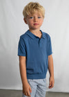 Polo M/C Tejido Añil Niño Mayoral M3106 MAYORAL