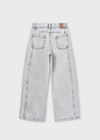 Pantalon Mezclilla Wide Le Gris Junior Niña Mayoral M6552 MAYORAL