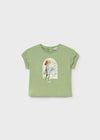 Blusa M/C Grafica Jade Bebe Niña Mayoral M1080 MAYORAL