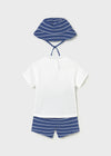Conjunto Punto 3 Piezas Azul Bebe Niño Mayoral M1666 MAYORAL