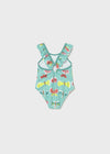 Traje Baño Estampado Turquesa Bebe Niña Mayoral M1754 MAYORAL