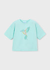 Playera Hombro Caido Para Niña M/C Anis Mayoral M3016 MAYORAL