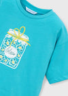 Playera Hombro Caido Para Niña M/C Colibri Jade Mayoral M3016 MAYORAL