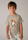 Playera M/C "Good Day" Topo Niño Mayoral M3064 MAYORAL