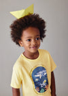 Playera M/C Ventana Amarilla Niño Mayoral M3079 MAYORAL