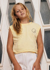 Blusa Tirantes Grafica Vainilla Junior Niña Mayoral M6014 MAYORAL