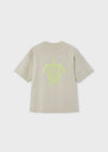 Playera M/C Tortuga Oliva Claro Niño Mayoral M6047 MAYORAL