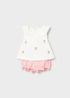 Conjunto 4 Piezas Con Shot Corto Rosa Baby Mayoral M1642 MAYORAL