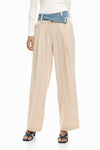 Pantalon Isis Beige M26Swpw28 Dama Desigual DESIGUAL