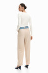 Pantalon Isis Beige M26Swpw28 Dama Desigual DESIGUAL