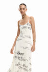Vestido Morisot Beige M26Swvk33 Dama Desigual DESIGUAL