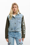Chamarra Kiss_Mi Denim Medium Wash M26Swed07 Dama Desigual DESIGUAL