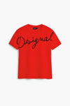 Playera Florencia Rojo M26Swtk07 Dama Desigual DESIGUAL