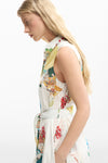 Vestido Colle Azul Palo M26Swvw15 Dama Desigual DESIGUAL