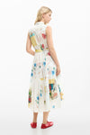 Vestido Colle Azul Palo M26Swvw15 Dama Desigual DESIGUAL