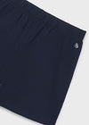 Short Estilo Biker De Algodon Marino Junior Niña Mayoral M214 MAYORAL