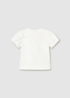 Blusa M/C Crd-Lago Bebe Niña Mayoral M1078 MAYORAL