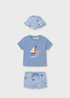 Conjunto Baño Y Gorro Velero Bebe Niño Mayoral M1617 MAYORAL