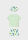 Conjunto Baño Y Gorro Verde Bebe Niño Mayoral M1617 MAYORAL