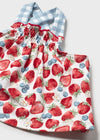 Conjunto 3 Piezas Baño Proteccion Solar Rojo Bebe Niña Mayoral M1635 MAYORAL
