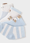 Set 4 Calcetines Cielo Mayoral M9054 MAYORAL