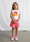 Blusa S/M Flores Blanco Niña Mayoral M3023 MAYORAL