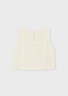 Conjunto Blusa S/M Con Pantalon Bordado Lino Niña Mayoral M3024 MAYORAL