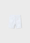 Bermuda Lino Suiting Blanco Niño Mayoral M3201 MAYORAL