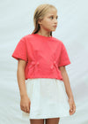 Blusa M/C Moños Coral Junior Niña Mayoral M6004 MAYORAL