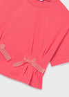 Blusa M/C Moños Coral Junior Niña Mayoral M6004 MAYORAL