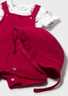 Conjunto Overol Y Gorro Punto Rojo Bebe Niño Mayoral M1624 MAYORAL