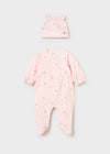 Mameluco Con Gorro Rosa Baby Mayoral M1706 MAYORAL