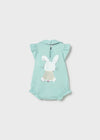 Conjunto Pañalero Y Babero Anis Bebe Niña Mayoral M1710 MAYORAL