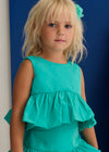 Conjunto Falda Tafetan Jade Niña Abelylula M5060 ABEL Y LULA