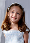 Diadema Tweed Celeste Abelylula M5471 ABEL Y LULA