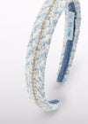 Diadema Tweed Celeste Abelylula M5471 ABEL Y LULA