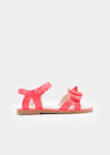 Huarache Charol Flor Coral Para Niña Mayoral M43732 MAYORAL