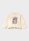 Blusa M/L Play Beige Bebe Niña Mayoral M2001 MAYORAL