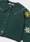 Sueter Tejido Flores Bordados Nenufar Bebe Niña Mayoral M2306 MAYORAL