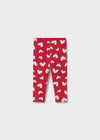 Leggings Estampado Rojo Bebe Niña Mayoral M2778 MAYORAL