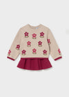 Conjunto Falda Tejido Framboise Bebe Niña Mayoral M2952 MAYORAL