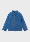 Camisa M/L Mezclilla Niño Mayoral M4103 MAYORAL