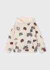 Sudadera Estampado Crema Niño Mayoral M4458 MAYORAL