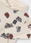 Sudadera Estampado Crema Niño Mayoral M4458 MAYORAL